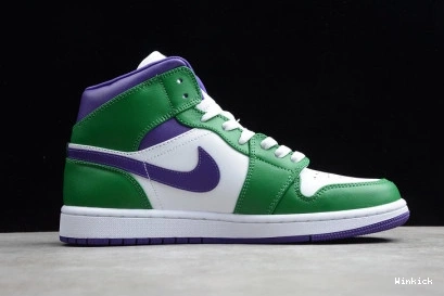 INCREDIBLE HULK 554724-300 AIR JORDAN MID 1 1128